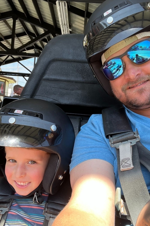 things to do in Kelowna with kids - Scandia golf & games with gokarts