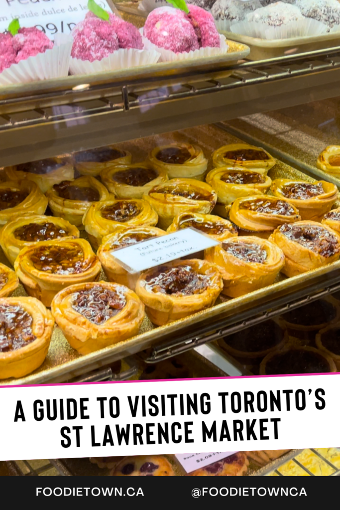 Butter Tarts at St Lawrence Market Toronto Ontario